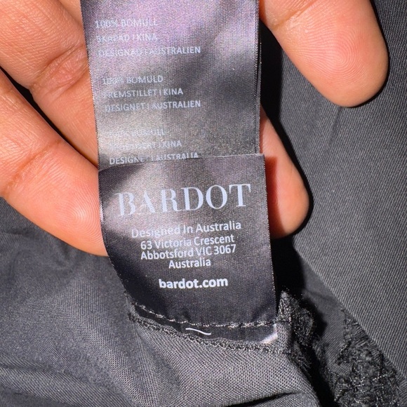 Bardot Black Midi Dress - Picture 4 of 9